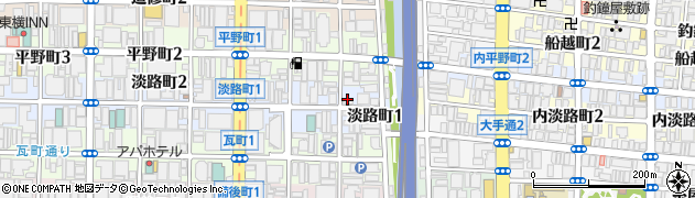 ＩＶＳ・ＧＬＯＢＡＬ・ＪＡＰＡＮ株式会社インドビザ申請センター大阪周辺の地図