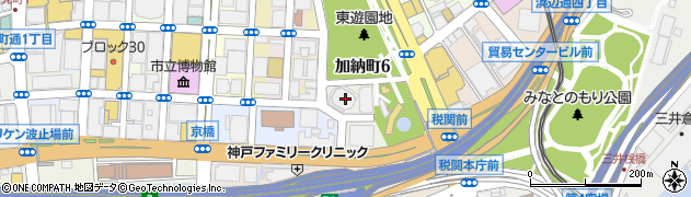アーバンライフ神戸三宮ザ・タワー周辺の地図