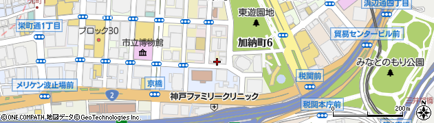 兵庫県神戸市中央区東町121周辺の地図