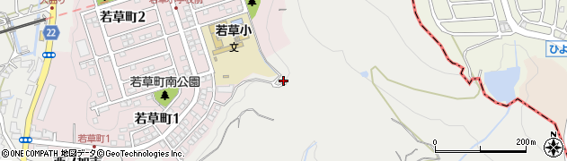 兵庫県神戸市須磨区車鼻ケ崎周辺の地図