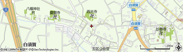 静岡県湖西市白須賀3046周辺の地図