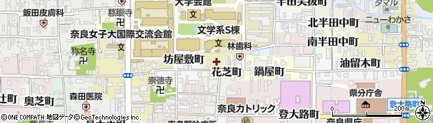 奈良県奈良市宿院町周辺の地図
