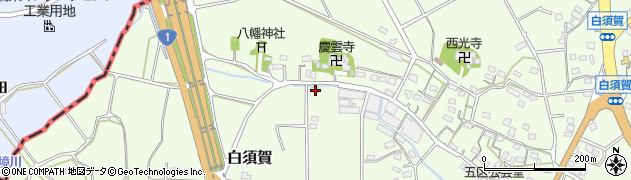 静岡県湖西市白須賀2751周辺の地図