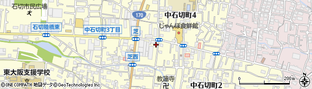 海老伊石材店本店周辺の地図