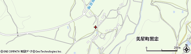 岡山県井原市美星町黒忠3318周辺の地図