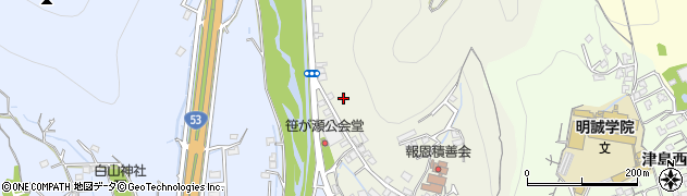 岡山県岡山市北区津島笹が瀬周辺の地図