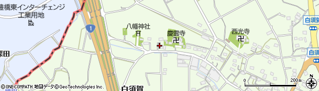 静岡県湖西市白須賀3087周辺の地図