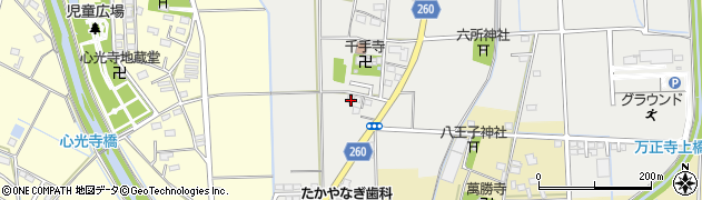 静岡県磐田市千手堂639周辺の地図