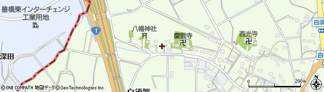 静岡県湖西市白須賀3089周辺の地図
