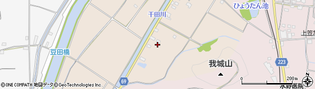 西大寺備前線周辺の地図