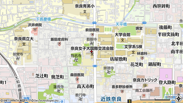 〒630-8252 奈良県奈良市北小路町の地図