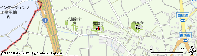 静岡県湖西市白須賀3081周辺の地図