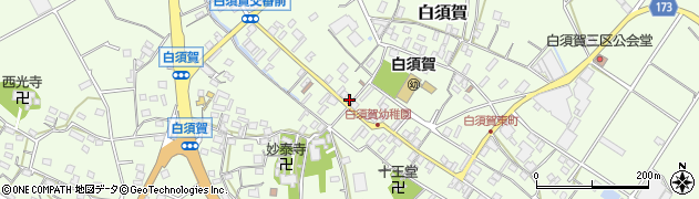 静岡県湖西市白須賀3884周辺の地図
