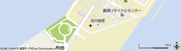 兵庫県尼崎市東海岸町周辺の地図