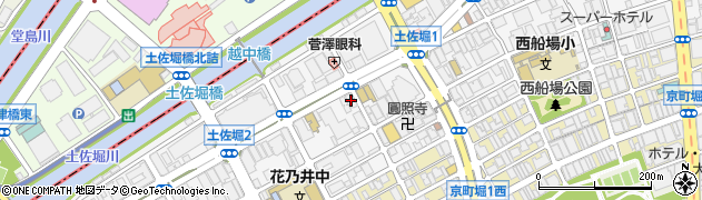 ＥＰＯ江戸堀レジデンス周辺の地図