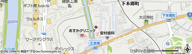 島根県益田市下本郷町60周辺の地図