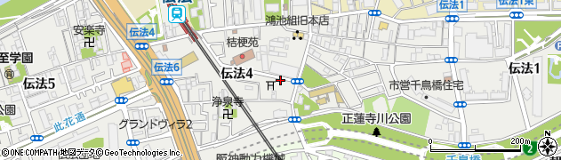 梅田水産周辺の地図