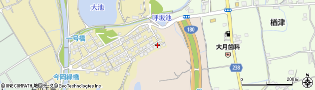 岡山県岡山市北区今岡594周辺の地図