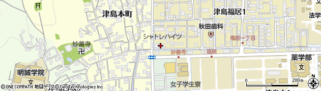 藤原裕里子税理士事務所周辺の地図