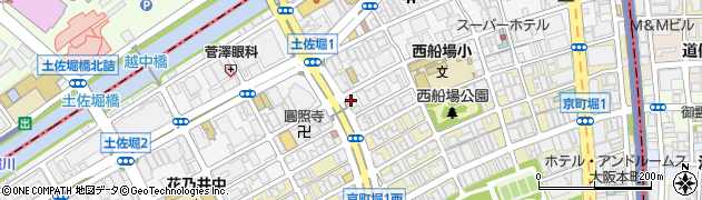 有限会社江戸堀印刷所周辺の地図