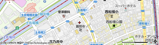 株式会社タウ大阪支店周辺の地図