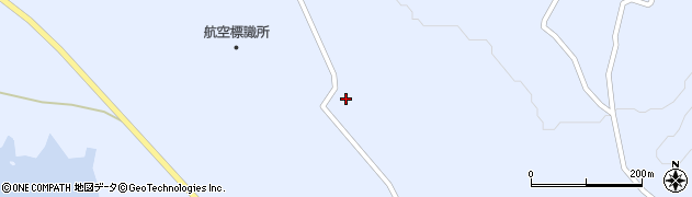 東京都大島町差木地（上フギ）周辺の地図