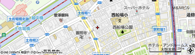 新江戸堀ビル合資会社　管理人室周辺の地図