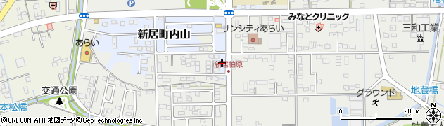 静岡県湖西市新居町内山2206周辺の地図