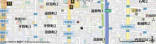 株式会社Ｔ．Ｆ．Ｋ大阪支店周辺の地図
