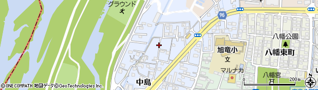 岡山県岡山市中区中島周辺の地図