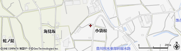 愛知県豊橋市細谷町北芋ケ谷108周辺の地図