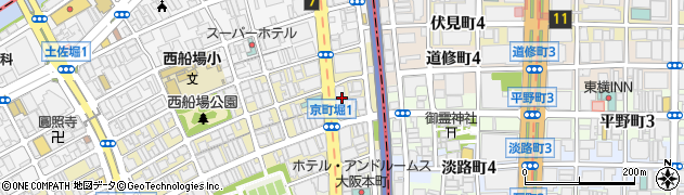 厦門航空有限公司大阪支店周辺の地図