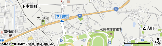 島根県益田市下本郷町297周辺の地図