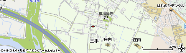 岡山県岡山市北区三手213周辺の地図