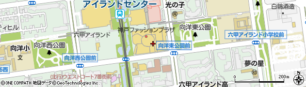 ホテルプラザ神戸周辺の地図