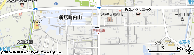 静岡県湖西市新居町内山2205周辺の地図
