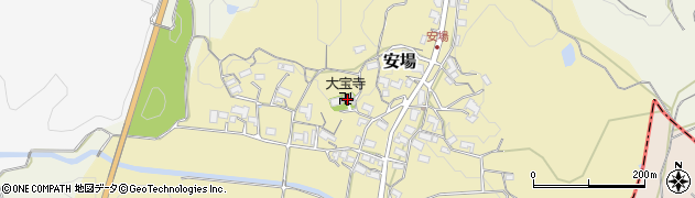 大宝寺周辺の地図
