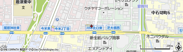ミニストップ川田４丁目店周辺の地図