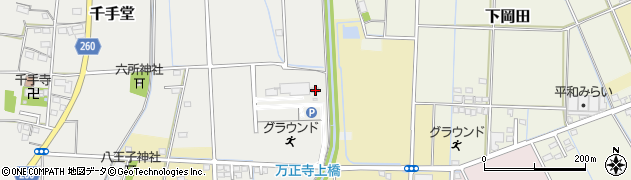 静岡県磐田市千手堂2066周辺の地図
