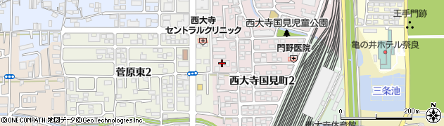 エトワール西大寺周辺の地図