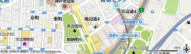 株式会社金宝堂　神戸三宮店周辺の地図