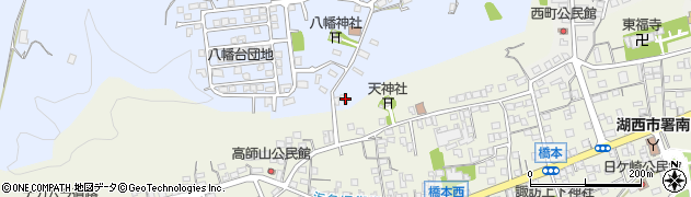 静岡県湖西市新居町内山447周辺の地図