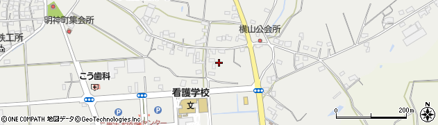 三重県津市久居明神町周辺の地図