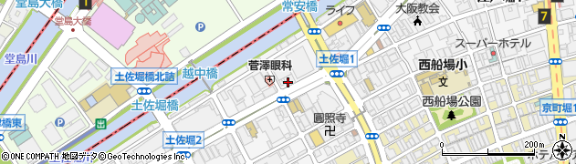 引越専門協同組合　関西大阪西センター周辺の地図