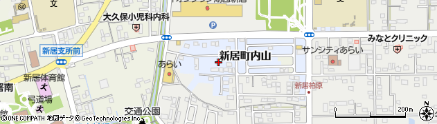 静岡県湖西市新居町内山2139周辺の地図