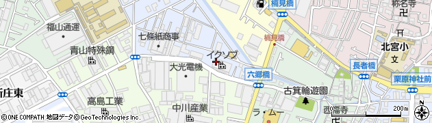 大阪府東大阪市新鴻池町1周辺の地図