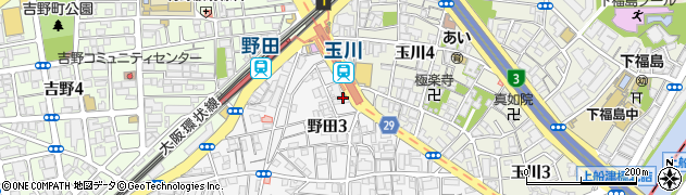 ほっかほっか亭　玉川店周辺の地図