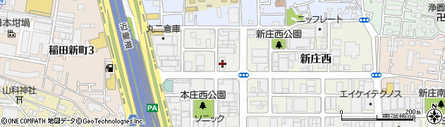 株式会社レンタルのニッケン　東大阪営業所周辺の地図