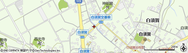 静岡県湖西市白須賀3257周辺の地図