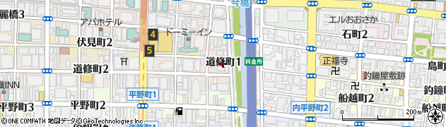 日本ジー・ビー・シー株式会社　大阪営業所周辺の地図